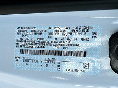 2026 Ford F-250SD XL 2WD SUPER CAB