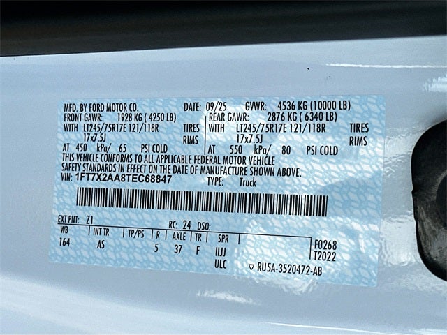 2026 Ford F-250SD XL 2WD SUPER CAB