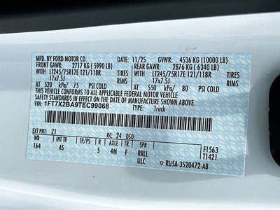 2026 Ford F-250SD XL 4WD SUPER CAB