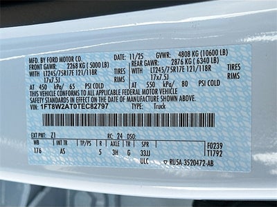 2026 Ford F-250SD XL 2WD CREW CAB