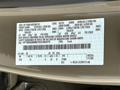 2026 Ford F-250SD Lariat 4WD CREW CAB