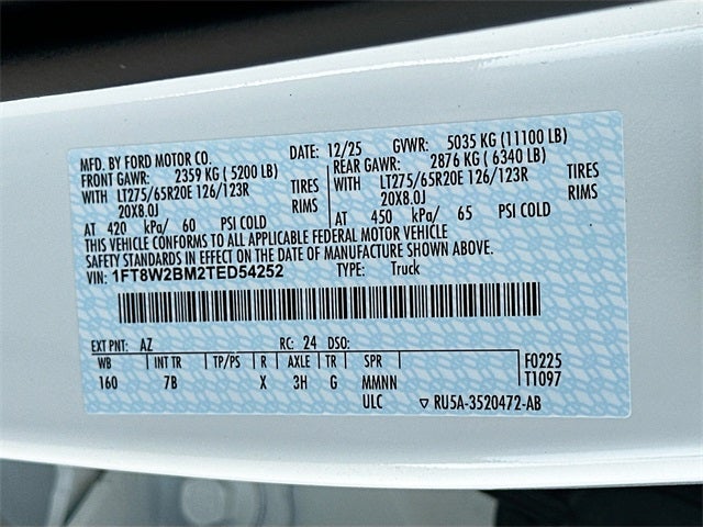 2026 Ford F-250SD Platinum 4WD CREW CAB