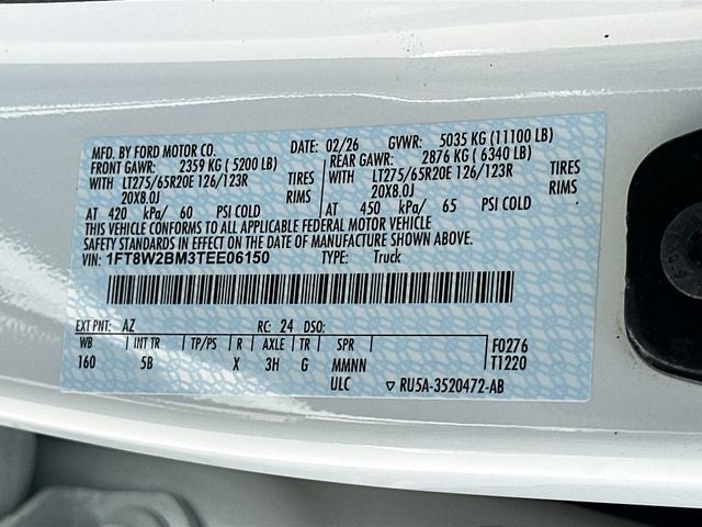 2026 Ford F-250SD Lariat 4WD CREW CAB