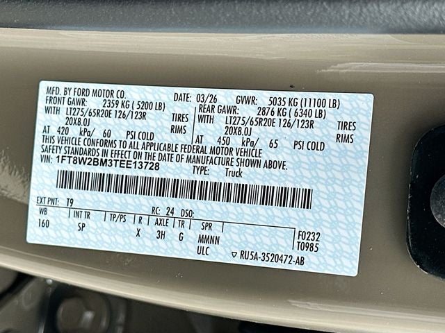 2026 Ford F-250SD King Ranch 4WD CREW CAB