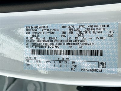 2026 Ford F-250SD Platinum 4WD CREW CAB