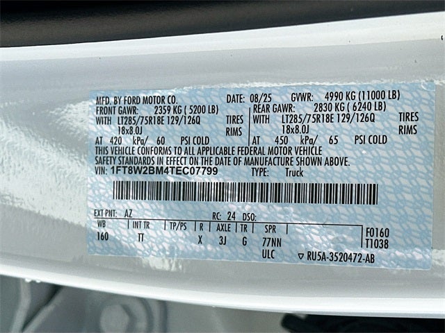 2026 Ford F-250SD Platinum 4WD CREW CAB