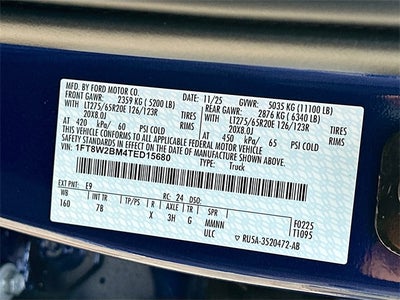 2026 Ford F-250SD Platinum 4WD CREW CAB