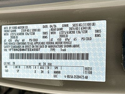 2026 Ford F-250SD King Ranch 4WD CREW CAB