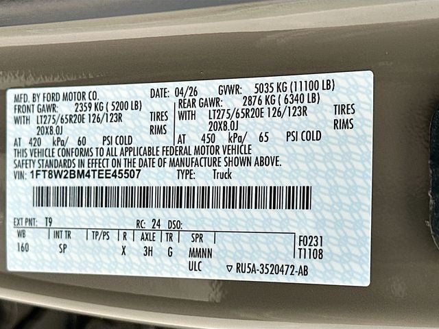 2026 Ford F-250SD King Ranch 4WD CREW CAB