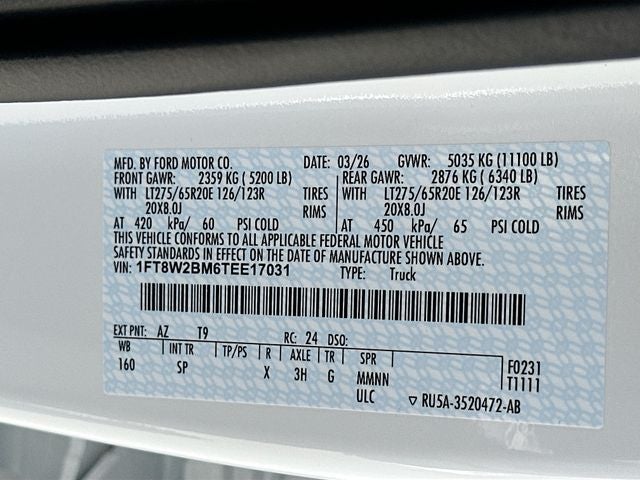 2026 Ford F-250SD King Ranch 4WD CREW CAB