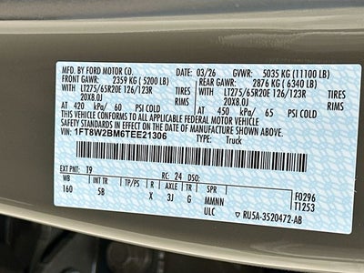 2026 Ford F-250SD Lariat 4WD CREW CAB