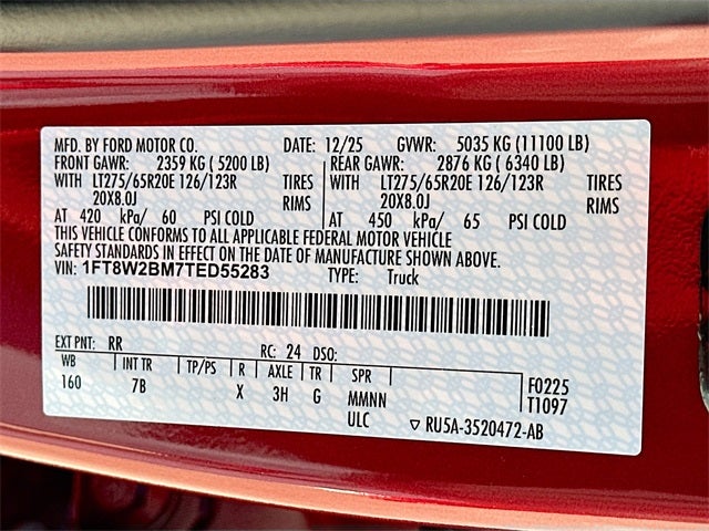 2026 Ford F-250SD Platinum 4WD CREW CAB