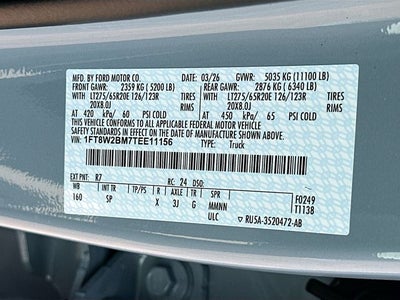 2026 Ford F-250SD King Ranch 4WD CREW CAB