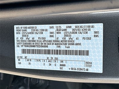 2026 Ford F-250SD Platinum 4WD CREW CAB