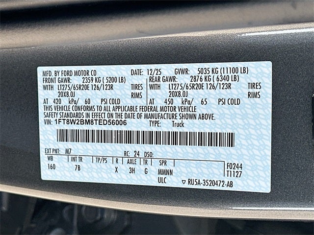 2026 Ford F-250SD Platinum 4WD CREW CAB