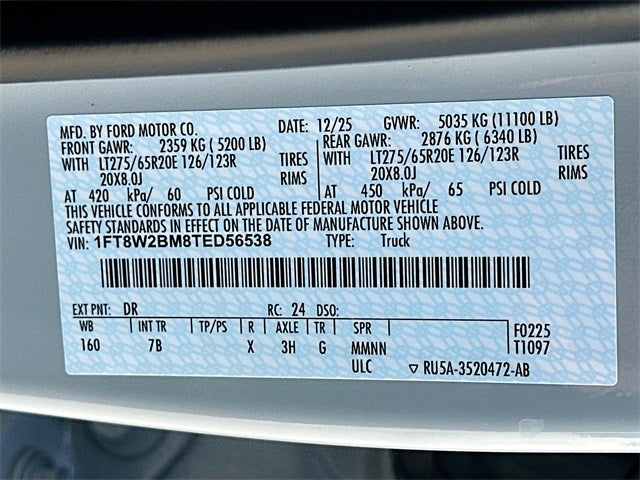 2026 Ford F-250SD Platinum 4WD CREW CAB