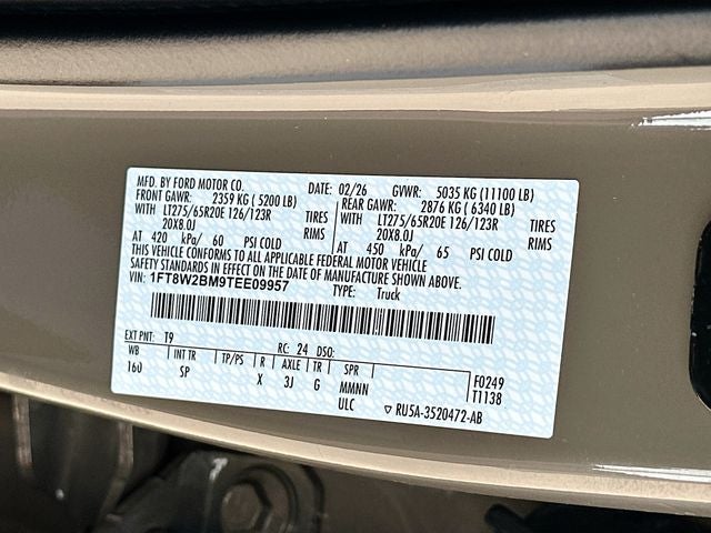 2026 Ford F-250SD King Ranch 4WD CREW CAB