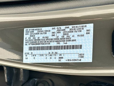 2026 Ford F-250SD Platinum 4WD CREW CAB