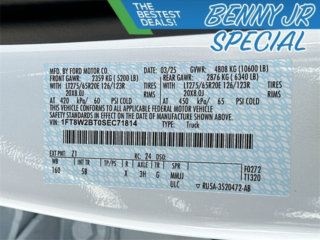 2025 Ford F-250SD Lariat 6.7 DIESEL