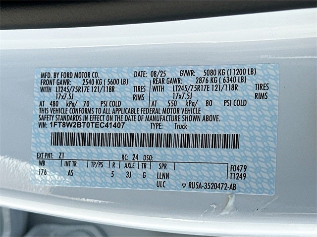 2026 Ford F-250SD XL 4WD CREW CAB