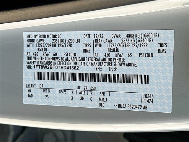 2026 Ford F-250SD XLT 4WD CREW CAB