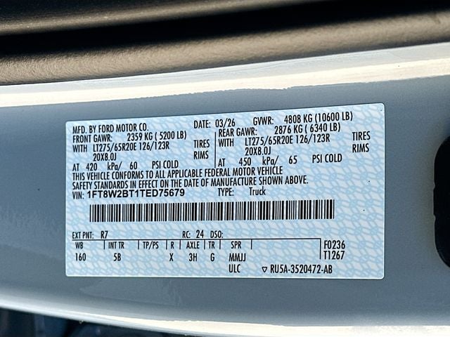 2026 Ford F-250SD Lariat 4WD CREW CAB
