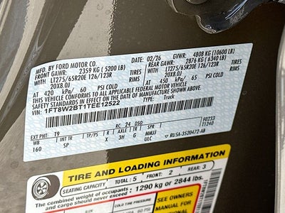 2026 Ford F-250SD King Ranch 4WD CREW CAB