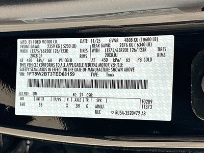 2026 Ford F-250SD Lariat 4WD CREW CAB