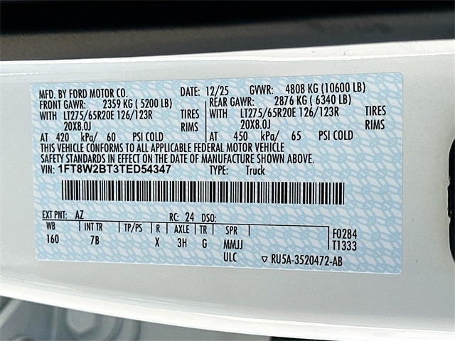 2026 Ford F-250SD Platinum 4WD CREW CAB