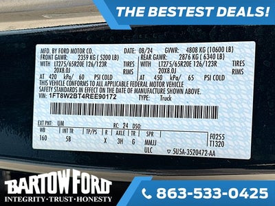 2024 Ford F-250SD Lariat 6.7 DIESEL