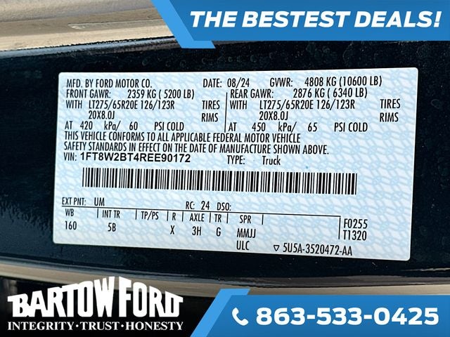 2024 Ford F-250SD Lariat 6.7 DIESEL