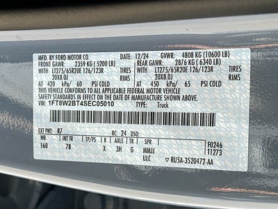 2025 Ford F-250SD Platinum 6.7 DIESEL