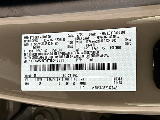 2026 Ford F-250SD Lariat 4WD CREW CAB