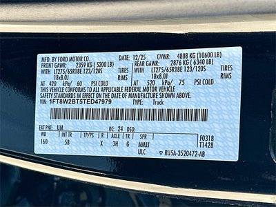 2026 Ford F-250SD Lariat 4WD CREW CAB