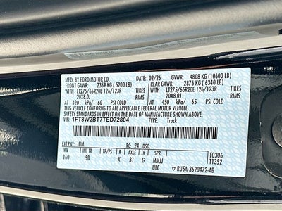 2026 Ford F-250SD Lariat 4WD CREW CAB