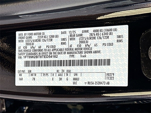 2026 Ford F-250SD Platinum 4WD CREW CAB