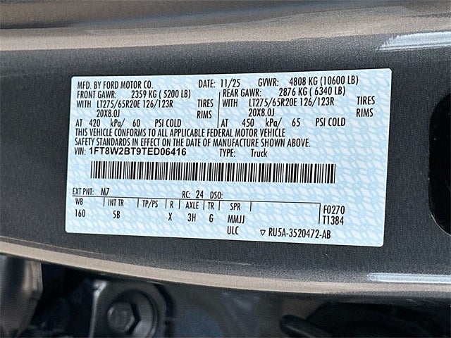 2026 Ford F-250SD Lariat 4WD CREW CAB