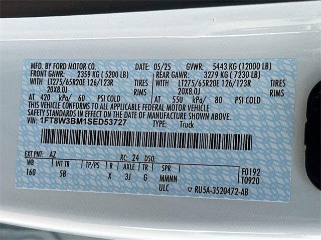 2025 Ford F-350SD Lariat 4WD CREW CAB LIFTED / WHEELS & TIRES