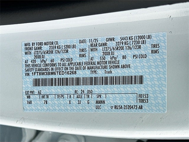 2026 Ford F-350SD Platinum 4WD CREW CAB