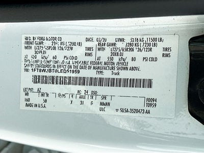 2020 Ford F-350SD Lariat 6.7 DIESEL