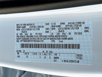 2026 Ford F-350SD XLT 4WD CREW CAB