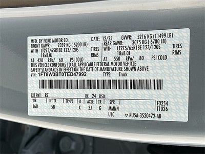 2026 Ford F-350SD Lariat 4WD CREW CAB