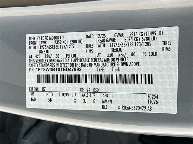 2026 Ford F-350SD Lariat 4WD CREW CAB