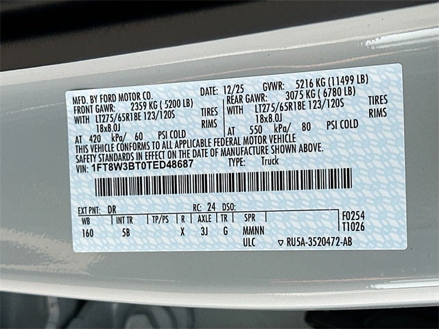 2026 Ford F-350SD Lariat 4WD CREW CAB