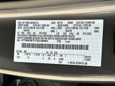 2026 Ford F-350SD XL 4WD CREW CAB