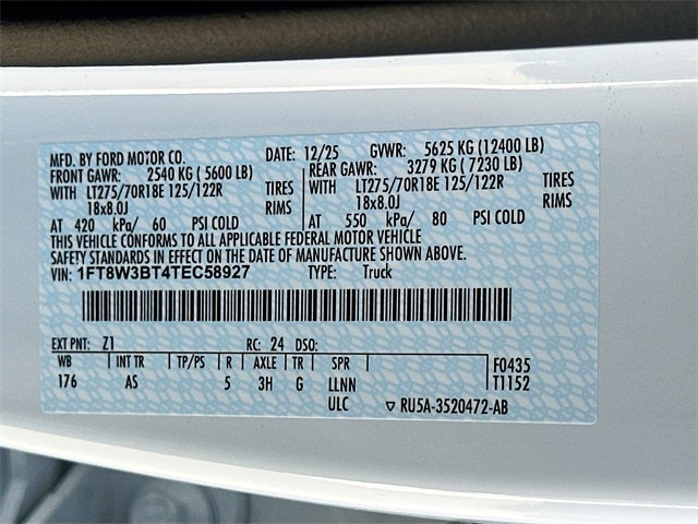 2026 Ford F-350SD XL 4WD CREW CAB