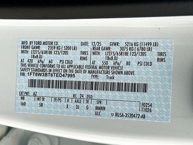 2026 Ford F-350SD Lariat 4WD CREW CAB