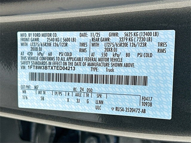 2026 Ford F-350SD Lariat 4WD CREW CAB