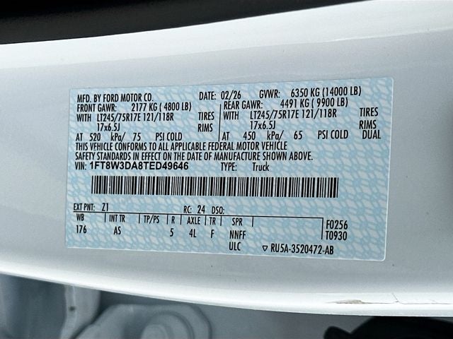 2026 Ford F-350SD XL DRW 4WD CREW CAB