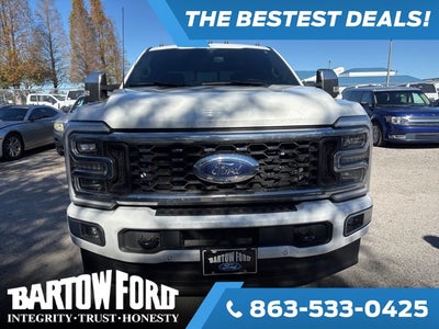 2025 Ford F-350SD Platinum PLUS 6.7 HIGH OUTPUT DIESEL